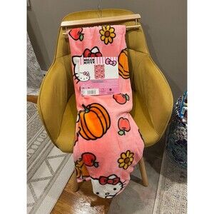 Hello Kitty Halloween Plush Throw NWT